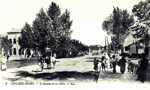 3012- Sidi-Bel-Abbes - Avenue de la Gare